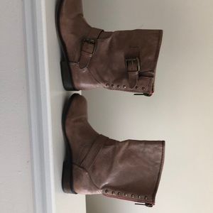 Steve Madden Mid-calf Leather Boots